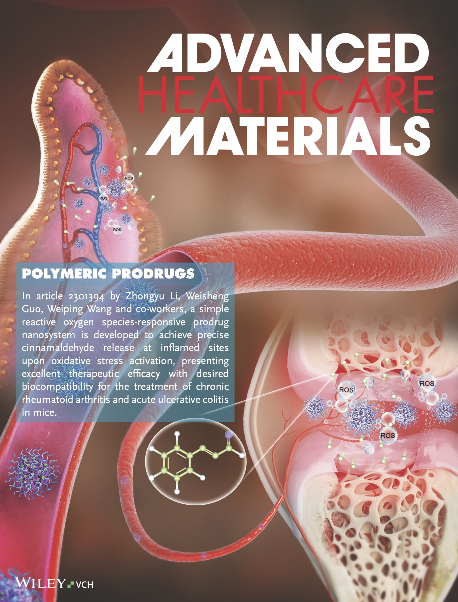 Adv Healthcare Materials - 2023 - Zhang - Reactive Oxygen Species‐Responsive Polymeric Prodrug Nanoparticles for Selective